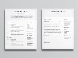Cover letter templates find the perfect cover letter template. Free Clean Cv And Cover Letter Template With Minimal Design