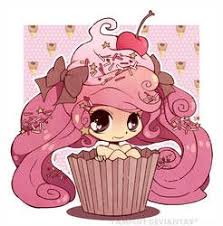 Hey guys!today i drew chibi natsuki with a cupcake.if you dont know who she is:natsuki is from ddlc (doki doki literature club)shes a tsundere and loves cupcakes.this took some time to make this ans. Collab Cupcake Girl By Koizumi6456 Cute Drawings Cute Anime Chibi Kawaii Drawings