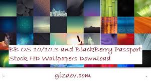 Dive deeper with interactive charts and top stories of blackberry limited. Bb Os 10 10 3 And Blackberry Passport Stock Hd Wallpapers Download