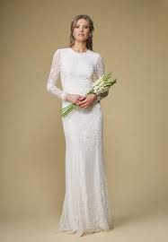 Long Sleeve Lace Dress 336 Nine By Savannah Miller At Debenhams Com Latest Older Bride Dresses Wedding Dresses For Older Women High Street Wedding Dresses