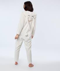 Combinaison pyjama Lapin - DORYAN - ECRU - ETAM