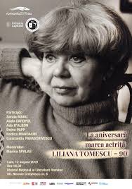 Info su rodica mandache biografia filmografia discografia video foto citazioni curiosità frasi celebri news carriera. La AniversarÄƒ Marea ActriÈ›Äƒ Liliana Tomescu 90
