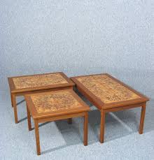 Bring storage and style to your outdoor space with this crestridge steel outdoor coffee table. A Fabulous Vintage Retro Danish Teak And Tile Top Coffee Table By Toften One Of A Set Of Three Wonderful Teak Frame Antiques Online Teak Frame Tile Patterns