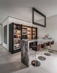 If your home has a window seat with an unused corner, design a compact home bar to fit the space. 20 Glorious Contemporary Home Bar Designs You Ll Go Crazy For Home Bar Designs Modern Home Bar Home Bar Decor