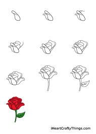 Maybe you would like to learn more about one of these? Rose Drawing How To Draw A Rose Step By Step