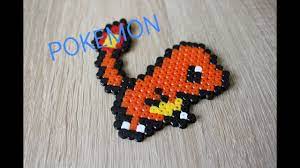 Atelier autonome pour la classe : Diy Salameche En Perles Hama Perler Beads Charmander Youtube