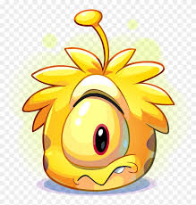 You can choose what color you like from there as well, before selecting the color you should check out the characters and their powers by reading the article here. Yellow Alien Puffle Adoption Club Penguin Alien Puffle Free Transparent Png Clipart Images Download