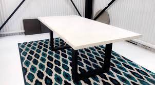 Adelaide Concrete Dining Table Custom Made Locally To Order Razzino Furniture
