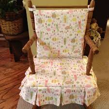 my sister saved her son s rocking chair and recently recovered it for his little girl my childrens rocking chairs small rocking chairs rocking chair makeover
