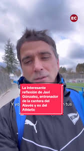 La interesante reflexión de Javi González, entrenador de la cantera de...