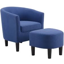 jazouli 25 5 w linen barrel chair and ottoman barrel chair chair and ottoman chair