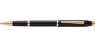 Cross Black Lacquer Century II Rollerball Pen