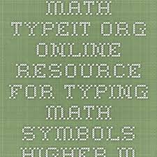 Type Mathematical Symbols Online Keyboard Online Keyboard Math Symbols