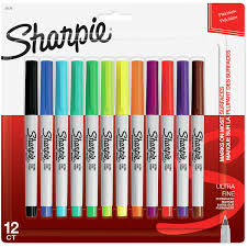 View all sharpie permanent markers including art, professional, and other specialty markers. Sharpie Ultra Fine Point Permanent Marker 12 Pack Big W
