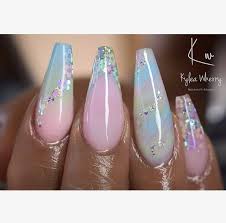 Ahead, we have 25 gorgeous short acrylic nail designs we can't get enough of. Glitterbels Acrylic Powder Green Pastel 28g Gb8 Glitter Arty Nails