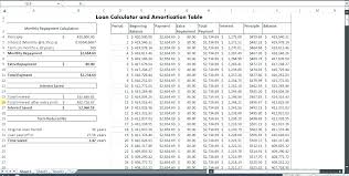 Amortization Loan Calculator Excel Reducing Balance Download ...