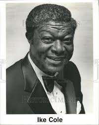 1993 Press Photo Ike Cole, a prince of a pianist himself.