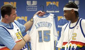 Carmelo anthony is a professional basketball player who stands 6'8 and weights. Photos Tbt Every Nuggets Top Pick Since Carmelo Anthony