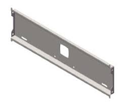 Custom wall plates on wall accessories black black people jewelry accessories. Wall Plate Screenrail System 80cm Black