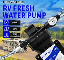110V AC Water Pressure Booster Pump for RV, 70PSI 5GPM Camper Transfer with Plug, On Demand Self-Priming Water Pump with Filter for Kitchen Irrigation ...
