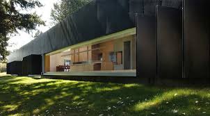 Some times ago, we have collected photographs for your need, maybe you will agree that these are unique imageries. Unusual Linear House With Open Breezeway And Luminous Ceiling