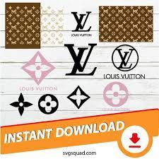 Louis Vuitton Svg Pattern Bundle Svg Lv Logo Fashion Svgsquad Louis Vuitton Pattern Louis Vuitton Svg Louis Vuitton Logo