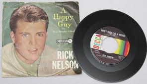 Ricky Nelson Rock Good Plus (G +) Sleeve Vinyl Records for sale