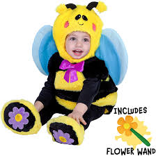 Amazon Com Spooktacular Creations Bumble Baby Bee Costume Deluxe Infant Set For Halloween Trick Or Treating Dress Up Clothing Shoes Jewelry