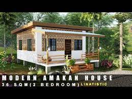 This type of wall are common in the suburban areas in magtayo ng simpleng bahay part ii: Amakan House Design In The Philippines 6x6 Meters Youtube In 2021 Bamboo House Design Tropical House Design Simple House Design