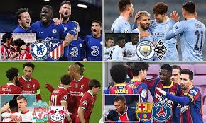 The computer then showed which group winners were eligible to play the. Champions League Draw Chelsea Face Atletico Whilst Liverpool Take On Rb Leipzig In The Last 16 Daily Mail Online