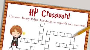 Solve it online, or use the printable version if you prefer to solve the traditional way with pencil and paper. Free Printable Harry Potter Crossword Puzzle Lovely Planner