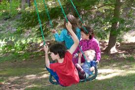 This diy swing set has a tire swing and loads of other fun things for the kids. Our Favorite Gear For Outdoor Fun With Kids This Summer Reviews By Wirecutter