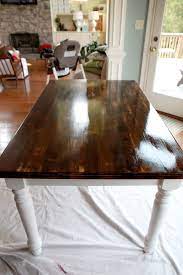 We apply color and spray coatings including a seal coat and at least two top coats. Tip Top Table Bower Power