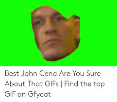 Share the best gifs now >>> 25 Best Memes About John Cena Are You Sure John Cena Are You Sure Memes
