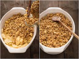 I lipidi (prevalentemente insaturi) e le proteine (a. Crumble Di Mele Light Vegan Senza Burro Senza Zucchero Raffinato Senza Glutine Beauty Food Blog