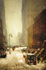 Robert Henri Snow In New York At National Art Gallery Washington Dc National Gallery Of Art American Realism Ashcan School