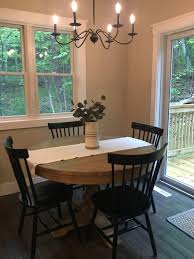 Bradding Shadow Gray Round Extension Dining Table Bradding Shadow Gray Round Extension Dinin In 2020 Dining Room Small Farmhouse Dining Room Table Unique Dining Room