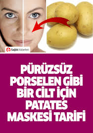 Puruzsuz Bir Cilt Icin Patates Maskesi Patates Dogal Guzellik Ipuclari Dogal Cilt Bakimi