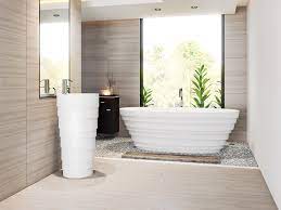 Porcelain tile design and decor ideas. The Best Flooring Options For A Small Bathroom Builddirect Blog