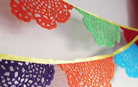 Day of the dead papel picado. Dia De Los Muertos Papel Picado