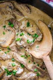 The best kind of beef to use for stroganoff. Beef Stroganoff Recipe Video Natashaskitchen Com
