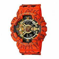 How to set time dragon ball g shock Casio G Shock Dragon Ball Z Ga 110jdb 1a4 51 2mm Case Orange Black Resin Wristwatch For Sale Online Ebay