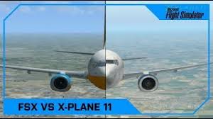 Microsoft Flight Simulator X Vs X Plane 11 Vanilla No Mods Youtube