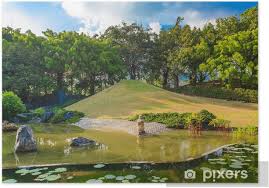 Nur hat nicht jeder das glück, dass sein garten an… weiterlesen: Poster Teich Und Wasser Landschaft Im Japanischen Garten Pixers Wir Leben Um Zu Verandern