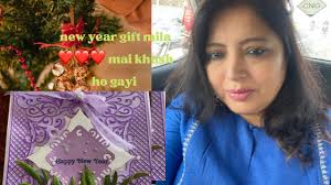 Mujhe new year gift mila aur mai khush ho gayi😍😍😍