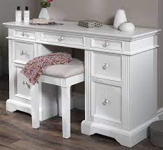 Fully assembled (apart of beds and wardrobes). Gainsborough White Dressing Table Very Solid White Dressing Table Deep Drawers Ebay