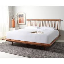 Wide range of wooden beds available to buy today at dunelm, the uk's largest homewares and soft furnishings store. Safavieh Couture Elliott Farmhouse Wood Spindle Bed Overstock 32574583