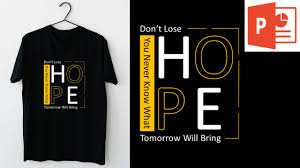 39 entries desain seragam kantor/baju/kaos untuk dipilih Cara Membuat Typography Untuk Desain Kaos Di Powerpoint Mudah Banget Youtube