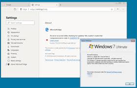 Choose the web browser that puts you first. Microsoft S Leaked Edge Insider Browser Works On Windows 7
