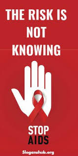 Pin On Hiv Aids Slogans